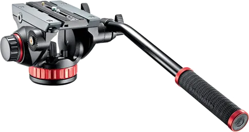 502HD Pro Manfrotto Video Head with Flat Base with 3/8"-16 Connection