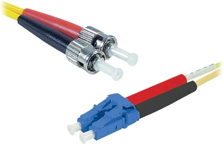 Exertis Connect Fiber Duplex Patch cord OS2 9/125 LSZH ST/LC 30m