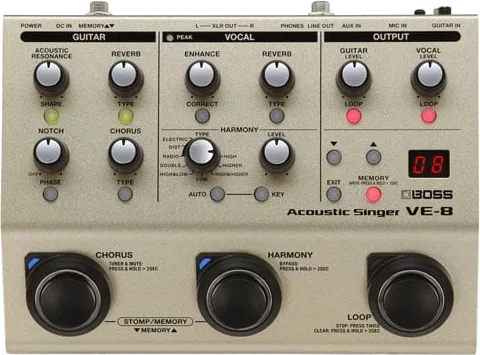Boss VE-8 Acoustic Singer