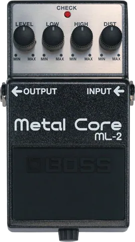 Boss - 'ML-2' Metal Core Distortion Pedal