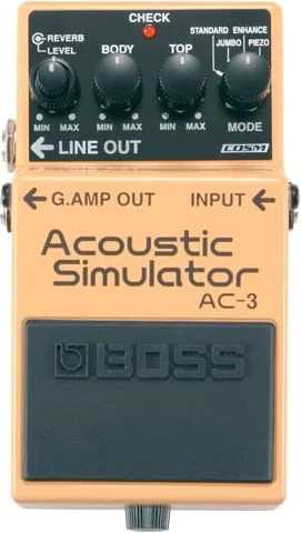 BOSS - 'AC-3' Acoustic Simulator Guitar Pedal