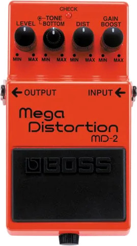 Boss - 'MD-2' Mega Distortion Guitar Pedal