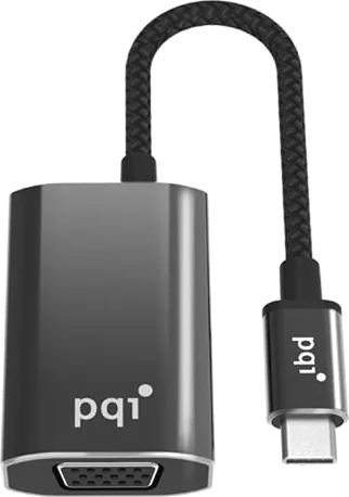 PQI R7 Mobility USB-C to VGA Adaptor
