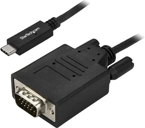 StarTech.com USB-C to VGA Adapter Cable 2m