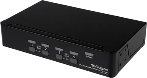 StarTech.com 4-Port DisplayPort/USB KVM Switch
