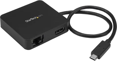 StarTech.com USB-C Multiport Adapter for Laptops 4K HDMI GbE USB-C USB-A