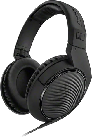 Sennheiser HD 200 PRO Noise Reducing Studio Headphones, Closed Back, 32 Ohms, 20Hz-20kHz, 2m Cable, 3.5mm Jack