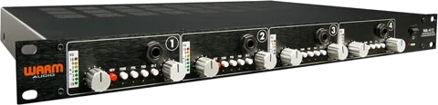 Warm Audio WA-412 4 Channel Microphone Preamplifier With Instrument DI