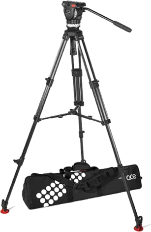 Sachtler System Ace XL MS CF Tripod w/ Fluid Head