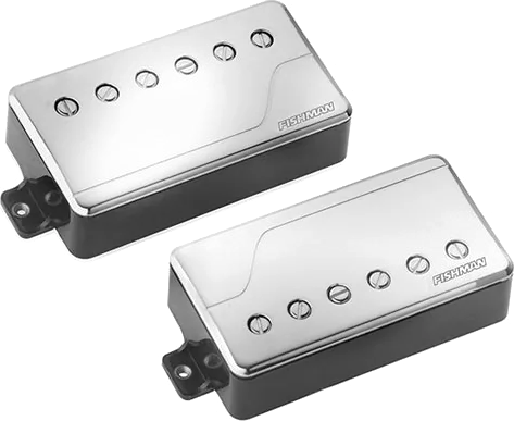 Fishman Fluence Modern Humbucker Pickup Set, Nickel