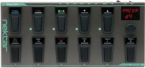 Nektar - Pacer MIDI Foot Controller, Hands-Free DAW & MIDI Control