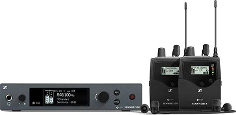 Sennheiser EW IEM G4-TWIN-GB Wireless Stereo Monitoring Twin Set