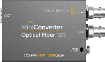 Blackmagic Design Mini Converter Optical Fiber 12G