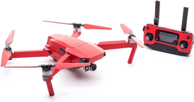 Modifli DJI Mavic Pro Drone Skin Vivid Molten Red Propwrap™ Combo