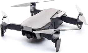 Modifli DJI Mavic Air Drone Skin Brushed Titanium Combo