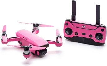 Modifli DJI Spark Drone Skin Vivid Candy Pink Propwrap™ Combo
