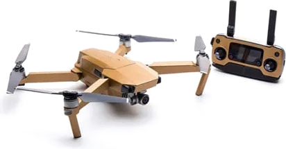 Modifli DJI Mavic Pro Drone Skin Brushed Gold