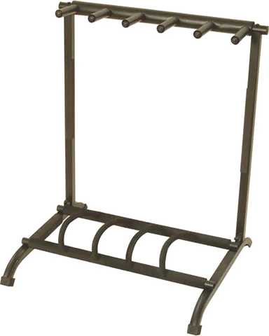 On-Stage 5 Space Foldable Multi Guitar Rack