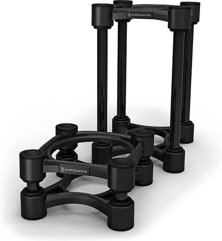 IsoAcoustics ISO130 Speaker Stands (Pair) - Black