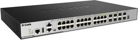20-port D-Link GE Layer 3 Stackable Managed Gigabit Switch