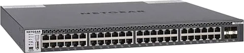 Netgear M4300-48X Intelligent Edge 10GbE Managed Switch 48x 10GbE, 4 x Shared SFP+ Ports