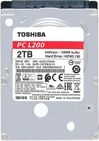 Toshiba L200 HDWL120UZSVA 2TB