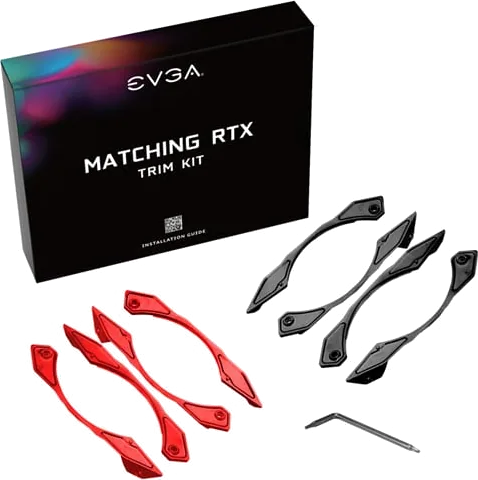 EVGA GeForce RTX 2070/2080 Ti Dual Fan Red/Black Trim Kit