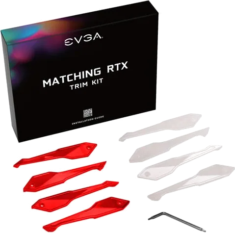 EVGA GeForce RTX 2070/2080 Ti FTW3 Tri Fan Red/White Trim Kit