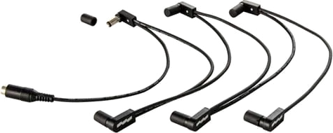 EBS DC Power Split Cable One to Six (90 Degree Contact)