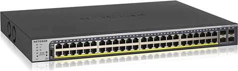 Netgear 48 port Gigabit Smart Managed Switch with 8x PoE+ 4x SFP