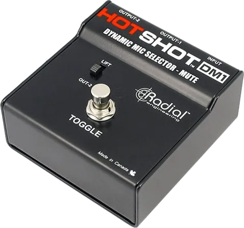 Radial HotShot DM1 Microphone Switcher