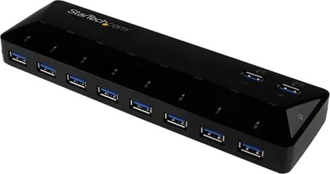 StarTech.com 10 Port USB 3.0 Hub inc 2x FC Ports