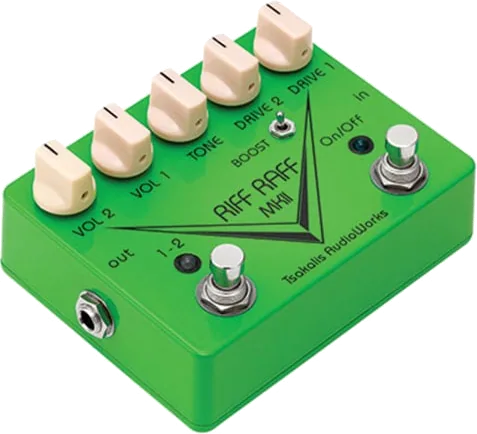 Tsakalis Audio Works Riff Raff MKII Dual Overdrive