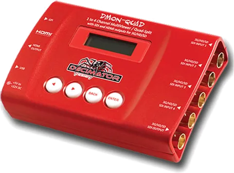 DMON-QUAD SDI to HDMI 1 to 4 DMON Quad converter