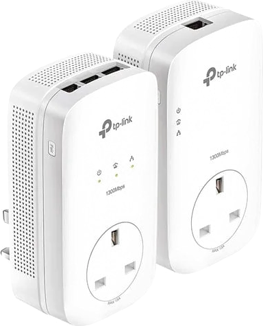 TPLINK TL-PA8033P KIT 3-Port Gigabit Passthrough Powerline Starter Kit