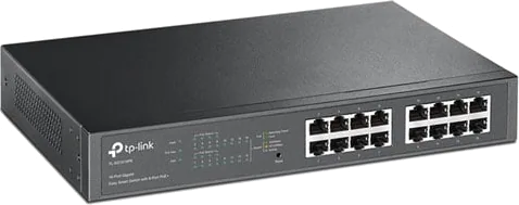 TP-LINK 16-Port Gigabit Easy Smart Gigabit PoE+ Switch 110W