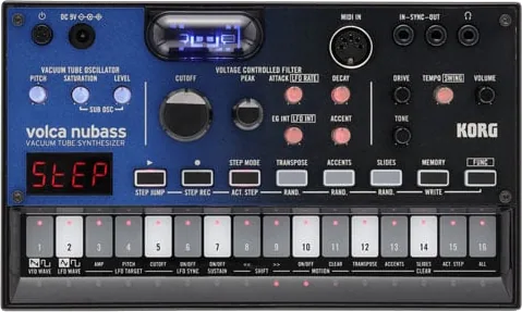 Korg Volca Nubass Vacuum Tube Synthesizer