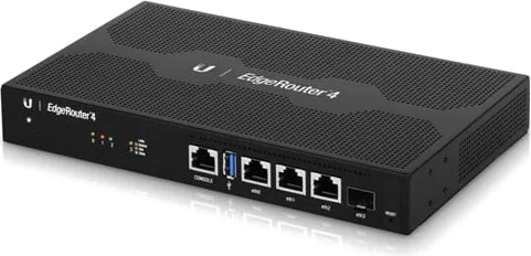 Ubiquiti EdgeRouter 4-Port Gigabit Router with 1 SFP Port