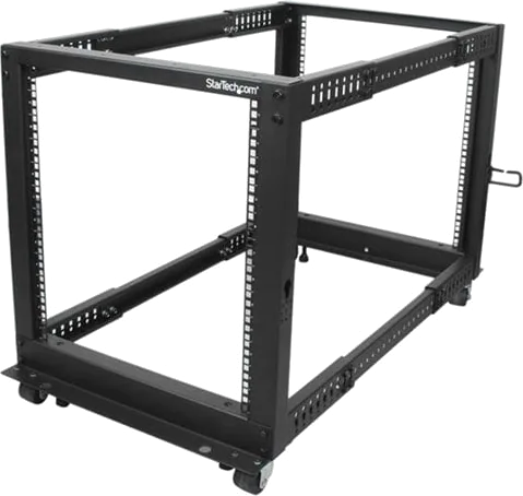 StarTech.com 12U Adjustable Open Frame Server Rack