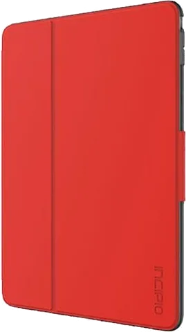 Incipio Clarion Clear Black Protective Folio Case for iPad Air 2 Red