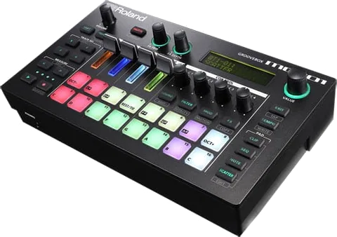 Roland MC-101 Groovebox 4 Track Sequencer