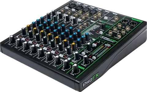 Mackie - 'ProFX10v3' 10-Channel Professional Effects Mixer With USB
