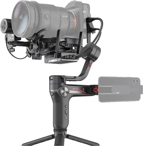 WEEBILL-S with Follow Focus, Wireless Video Transmitter and TransMount Phone Holder
