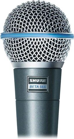 Shure BETA 58A Dynamic Vocal Microphone