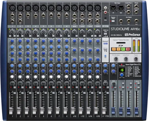 Presonus StudioLive AR16c Interface, Mixer, Recorder