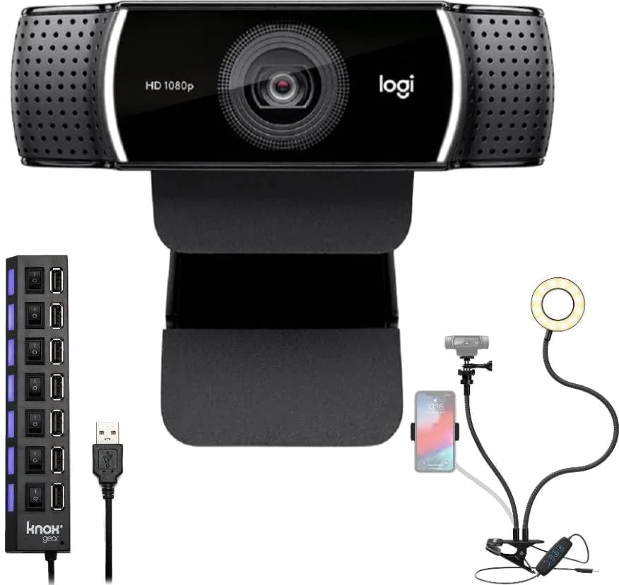 Logitech C922 Pro Stream HD Webcam 1080P PC/MAC/Chrome/Android USB