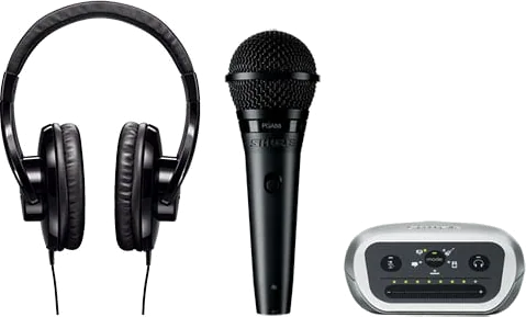 Shure Digital Recording Kit PGA58 SRH240A MVI