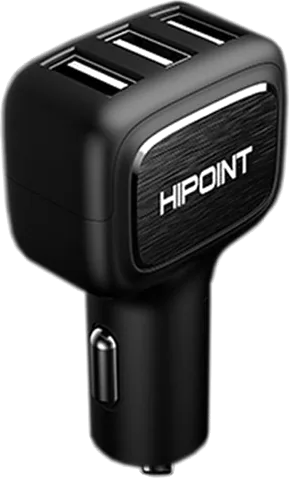 Xclio Fast Car USB Charger 3 Ports UAB-A 4.8A Total Fast Charging