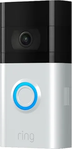 Ring Video Doorbell 3 1080P Battery Version - Satin Nickel
