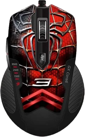 Xclio GX6 Optical Gaming Mouse 9 Button 3500dpi